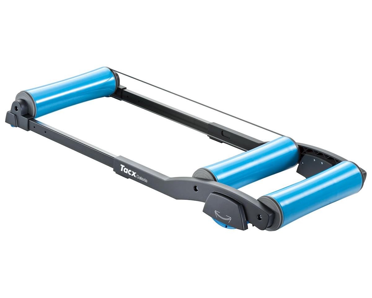 Tacx Galaxia rollers with blue cylinders